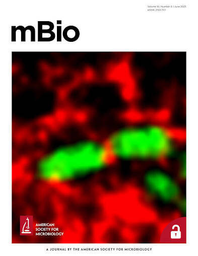 Cover of "mBio" journal
